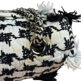 Chanel Tweed Woven Medium Classic Double Flap Bag 2014