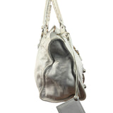 Balenciaga White Leather Giant 21 City Shoulder Bag