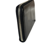 Chanel Black Leather Votez Coco Zip-Around Wallet 2014