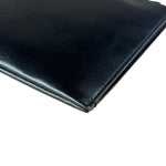 Saint Laurent Black Leather Patchwork Pouch