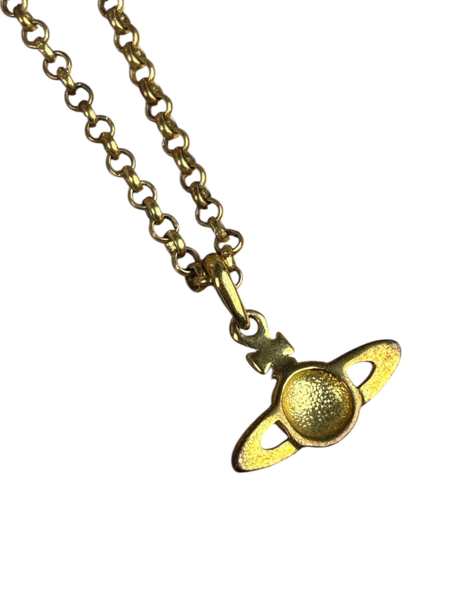 Vivienne Westwood Gold-Tone Pendant Necklace