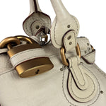 Chloe Beige Leather Paddington Shoulder Bag