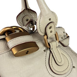 Chloe Beige Leather Paddington Shoulder Bag