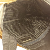 Prada Black Leather Sleek P&D Crossbody Bag