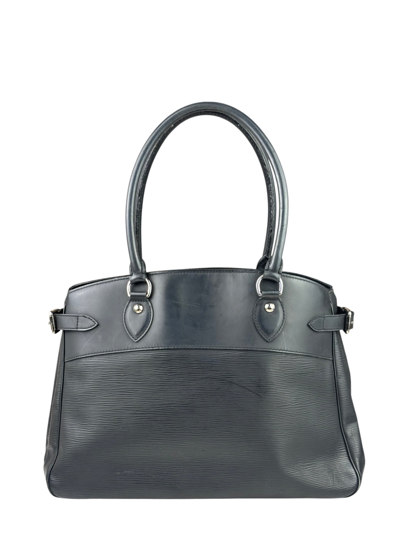 Louis Vuitton Black Epi Leather Passy Tote GM