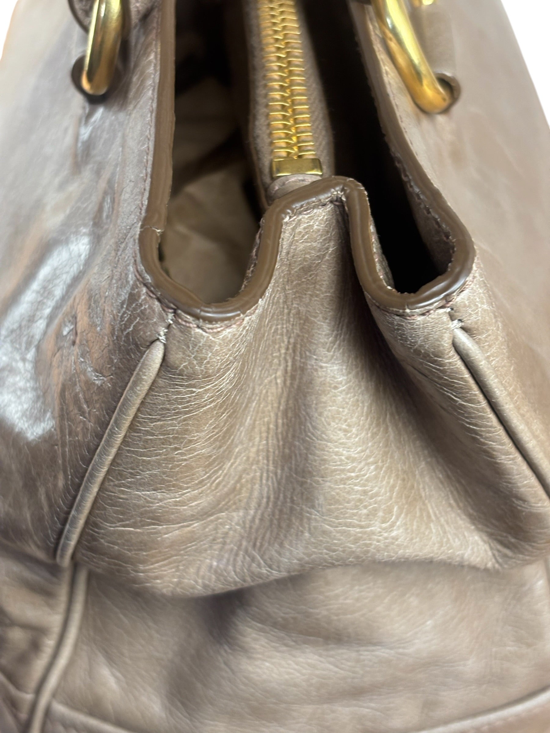 Prada Vitello Shine 2Way Tote Bag