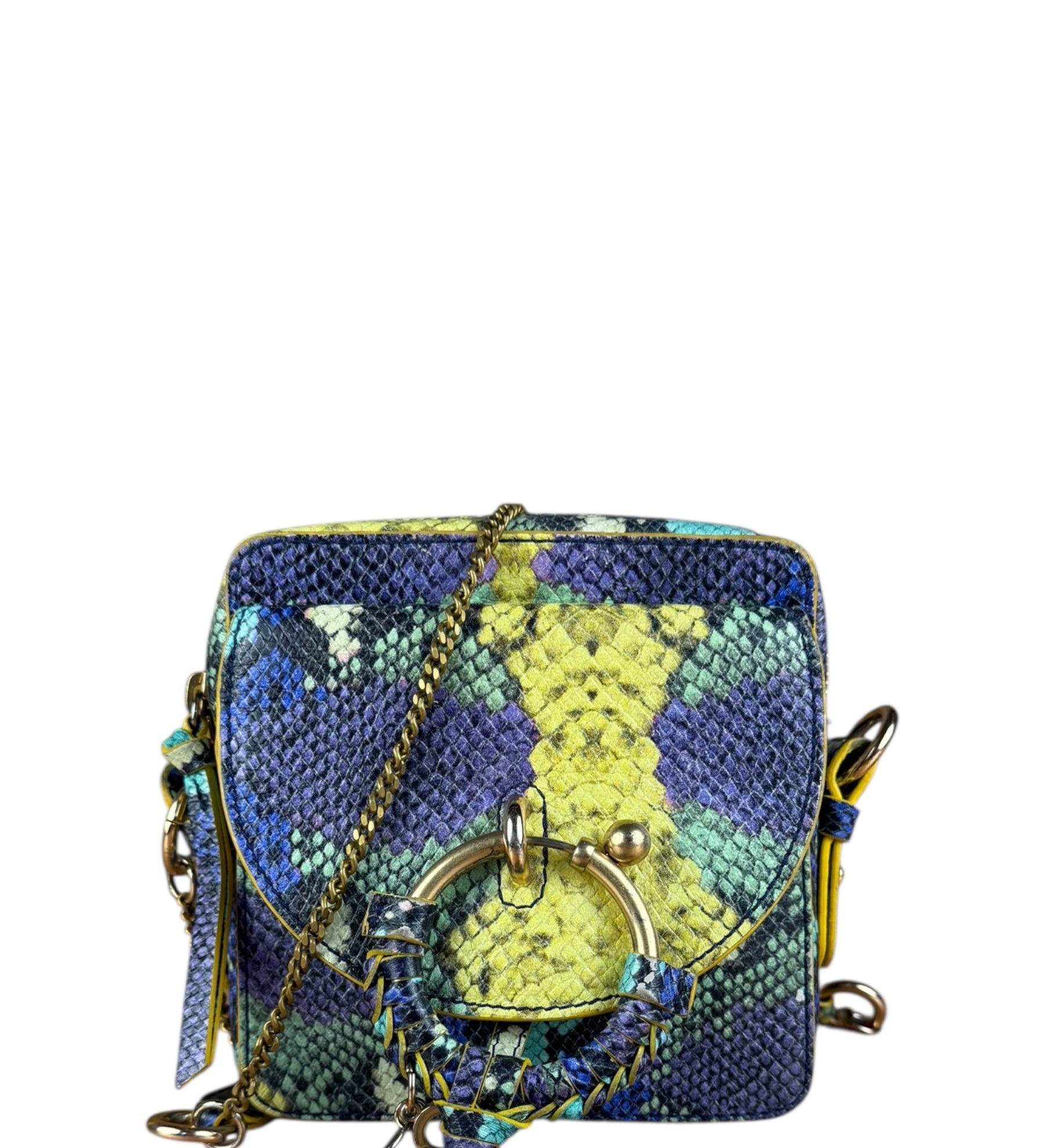 See By Chloe Joan Mini Python Camera Bag
