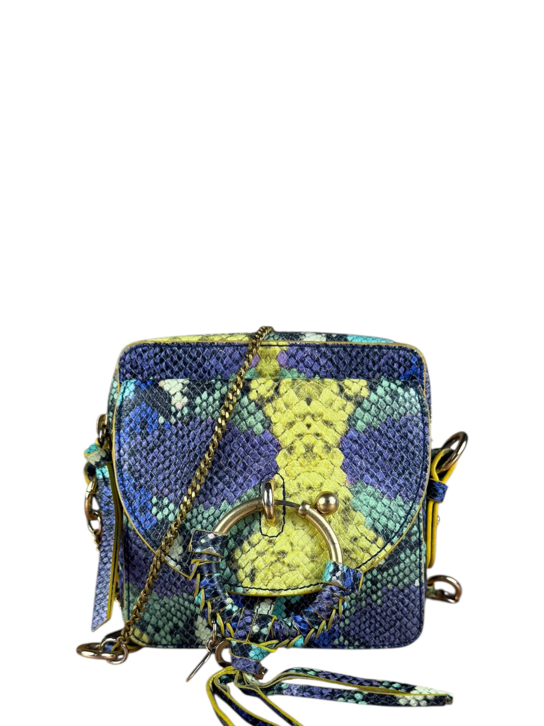 See By Chloe Joan Mini Python Camera Bag
