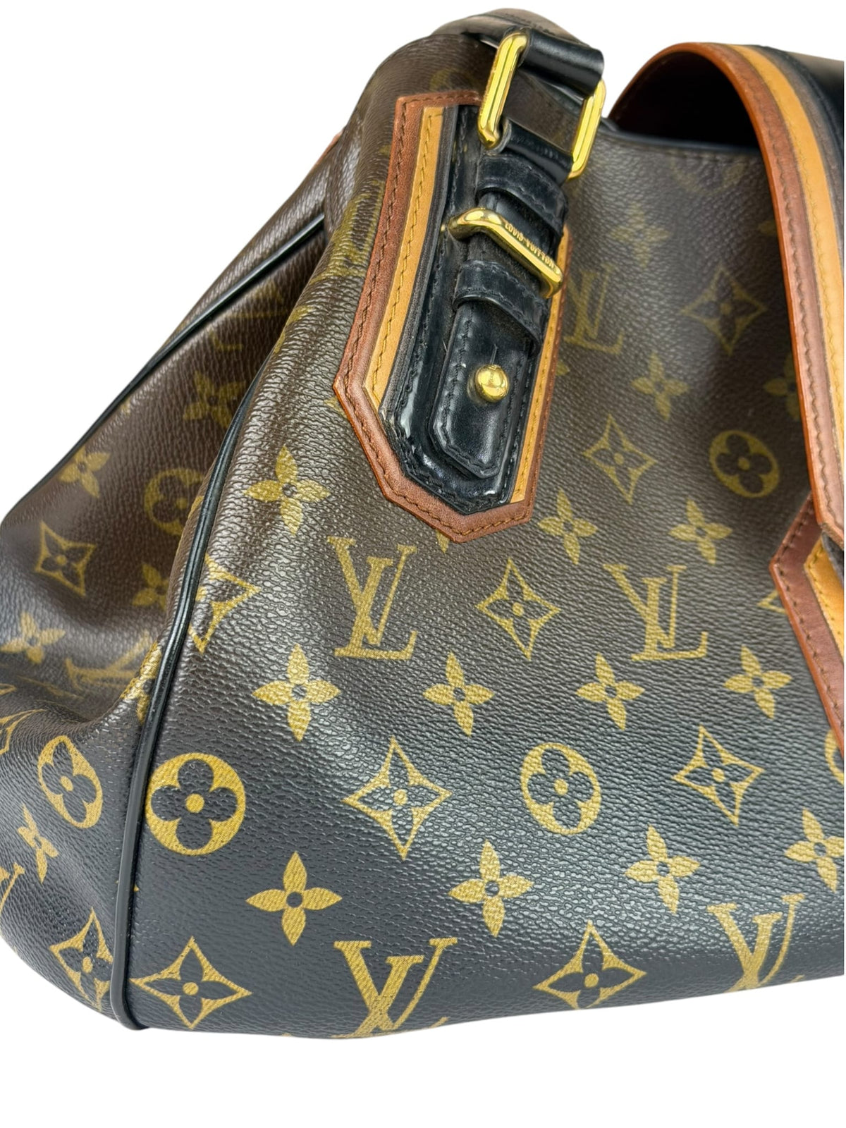 Louis Vuitton Limited Edition Brown/Black  Monogram Mirage Griet Handbag