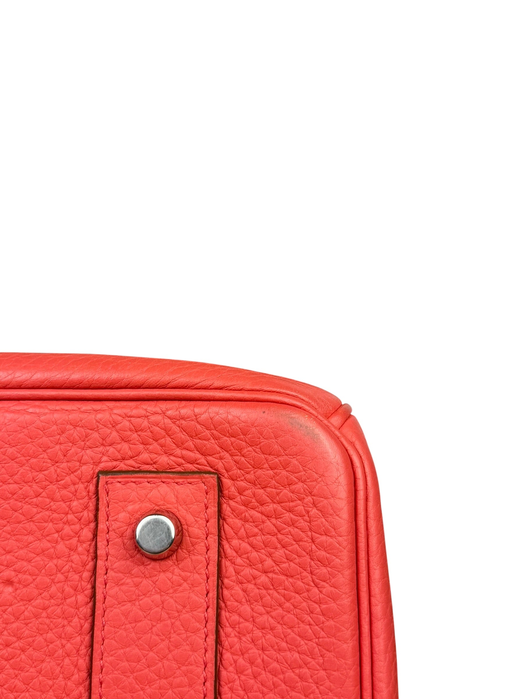 Hermes JPG Birkin 42 Bougainvillier Clemence Leather Handbag 2010