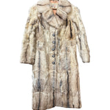 Emba Vintage Mink Fur Long Coat