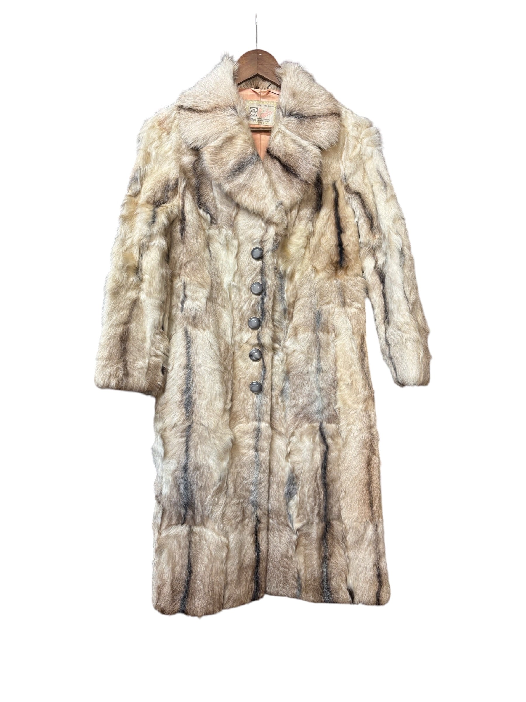 Emba Vintage Mink Fur Long Coat