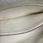 Hermes Kelly 32 White Clemence Leather Handbag 2008