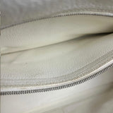 Hermes Kelly 32 White Clemence Leather Handbag 2008