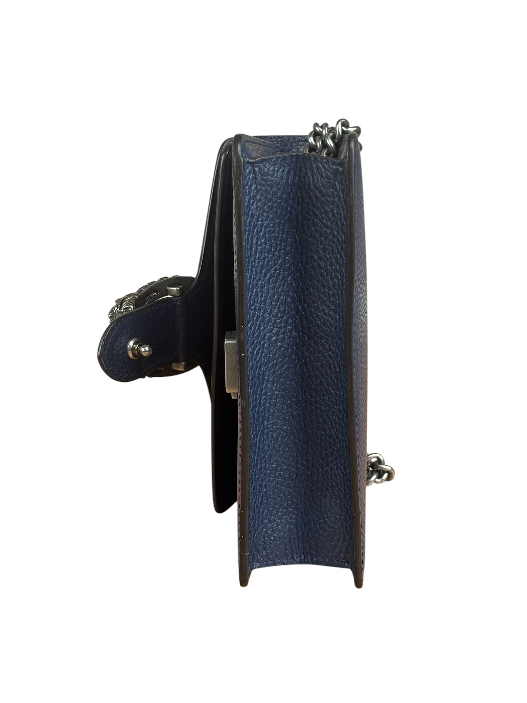 Gucci Navy Blue Dionysus Shoulder Bag