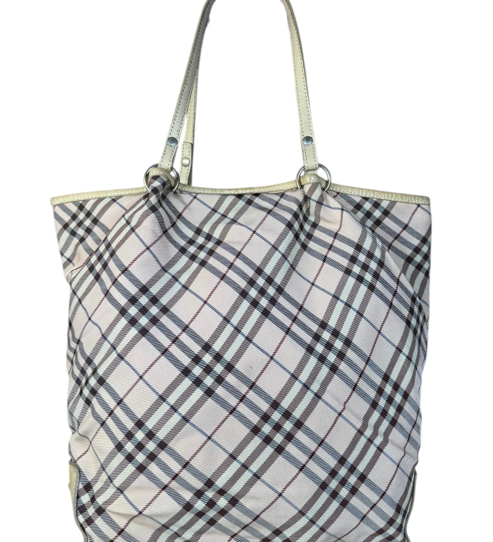 Burberry Blue Label Check Tote