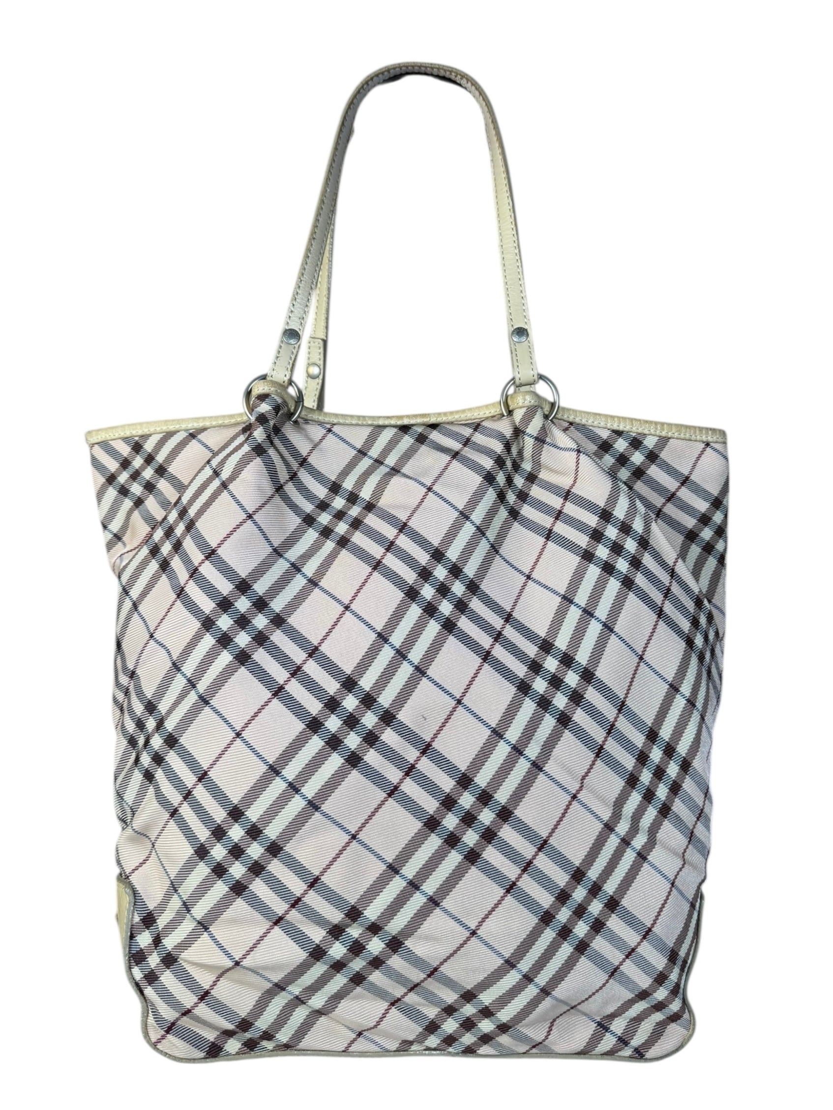 Burberry Blue Label Check Tote