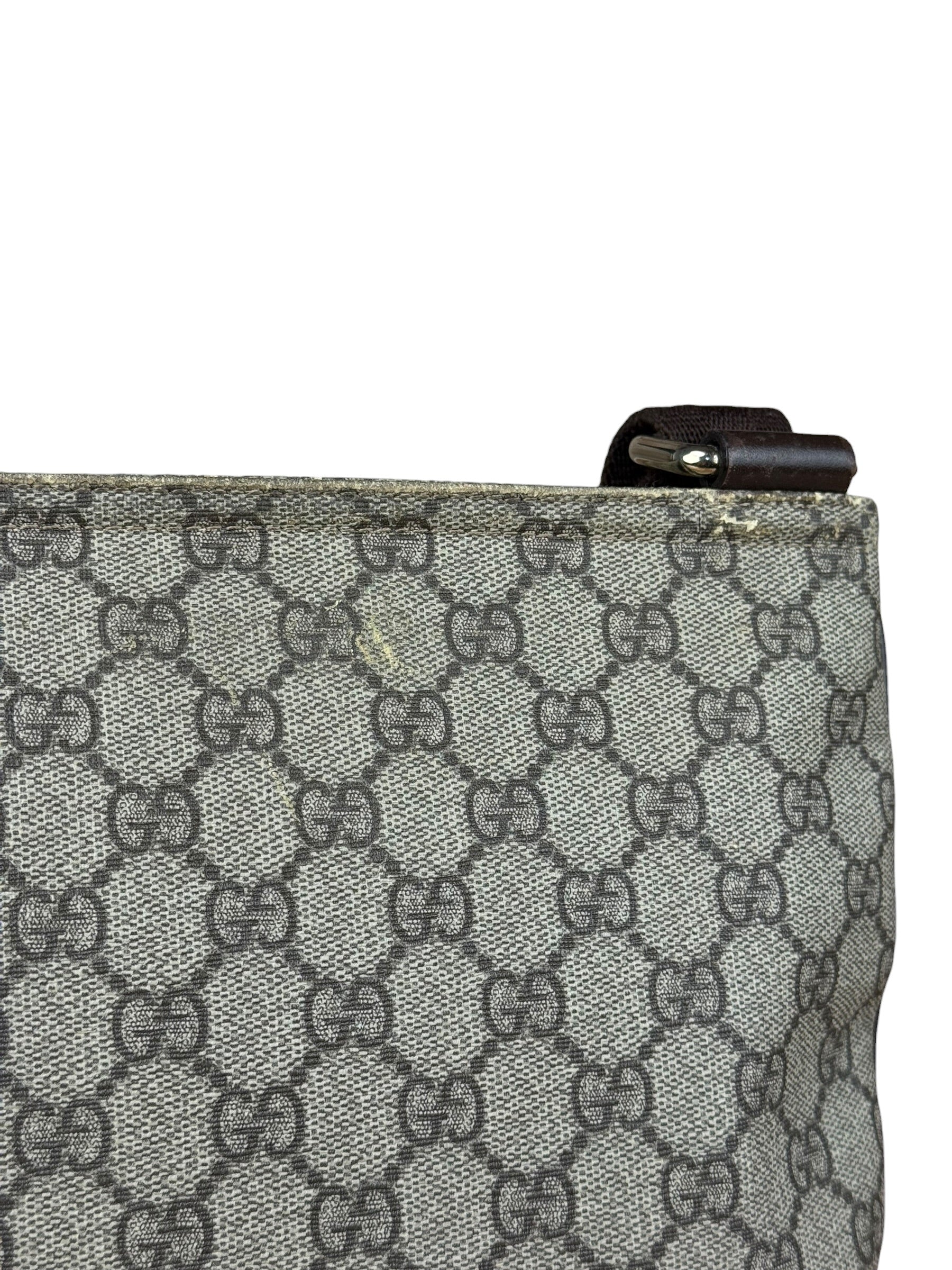 Gucci GG Coated Canvas Web Crossbody Bag