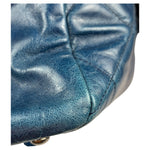 Chanel Blue Quilted Calfskin Large Convertible Boy Two-Way Bag 2012