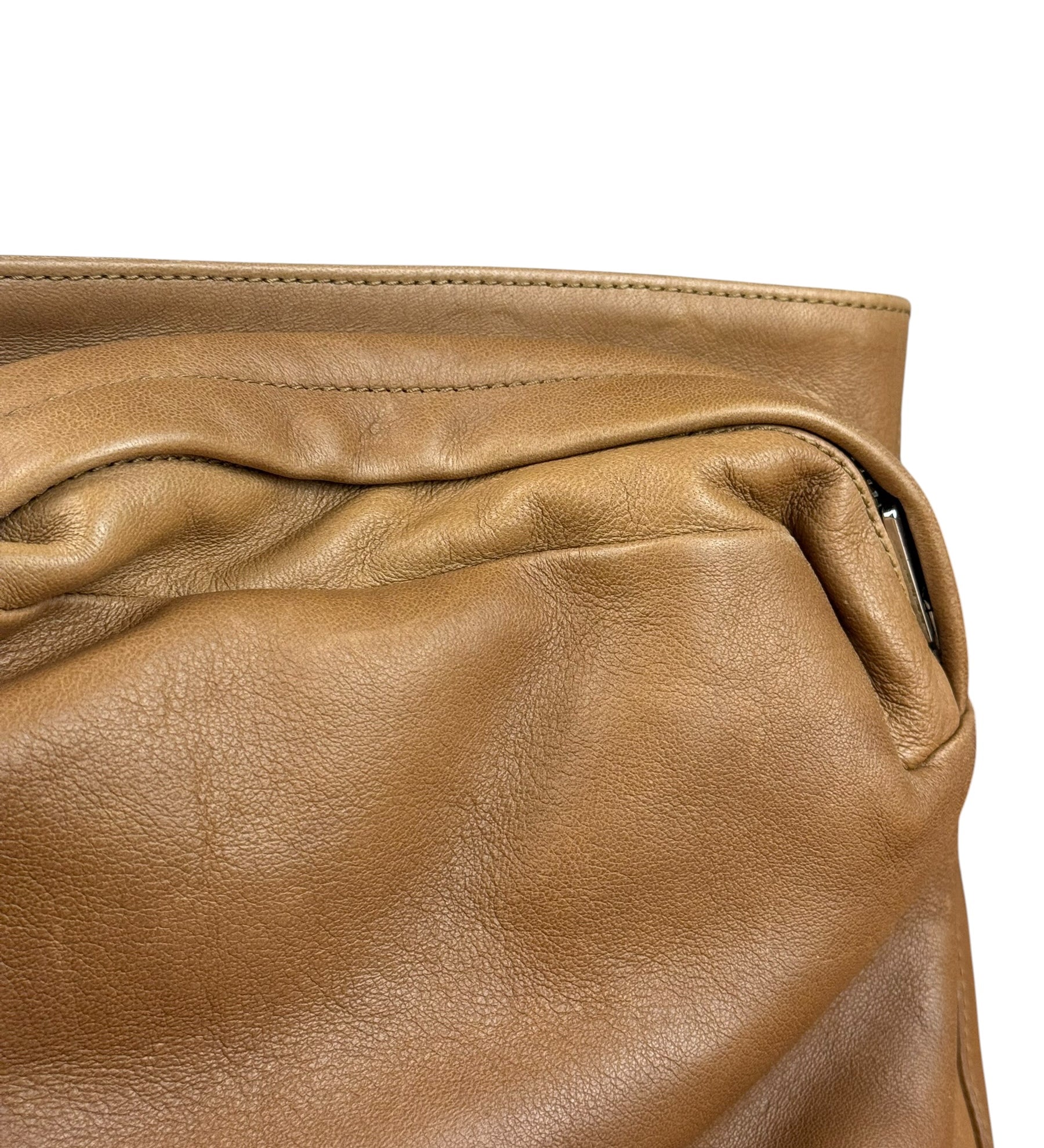 Miu Miu Brown Nappa Leather Waist Belt Bag