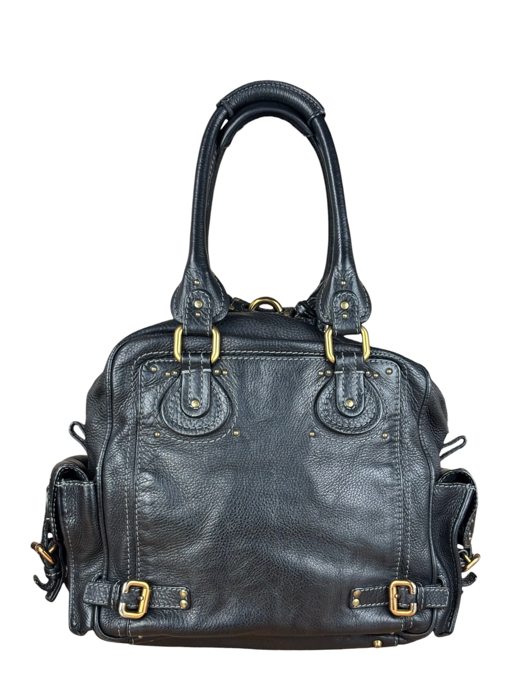 Chloe Black Paddington Shoulder Bag