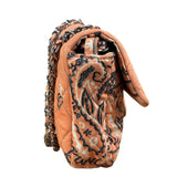 Chanel Pink Paisley Bandana Print Flap Bag