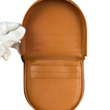 Loewe Camel Leather Heel Crossbody