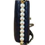 Chanel Chic Pearl Flap Shoulder/Crossbody Bag