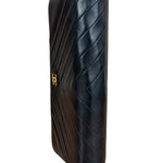 Chanel Vintage Black Chevron Flap Shoulder Bag- Late 1990's