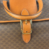 Celine Vintage Macadam Coated Canvas Weekender Travel Bag