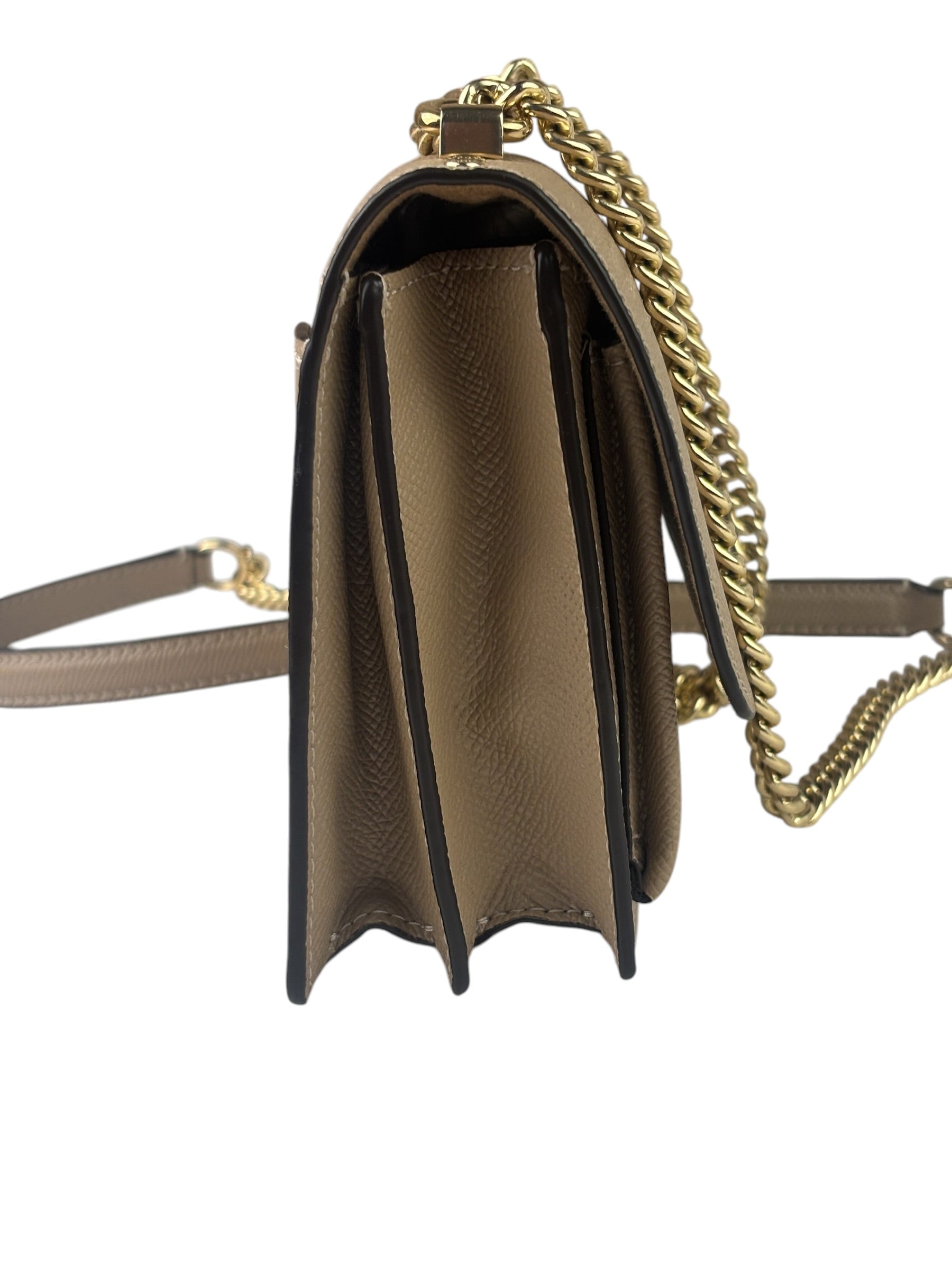 Coach Beige Leather Klare Crossbody Bag