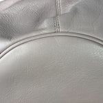 Balenciaga Baby Pink Leather Pompon Moto City 2Way Bucket Bag