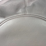 Balenciaga Baby Pink Leather Pompon Moto City 2Way Bucket Bag