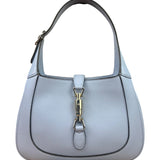 Gucci Jackie 1961 Hobo Bag Light Blue Grained Leather