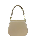 Saint Laurent Beige Leather Voltaire Handbag