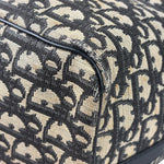 Christian Dior Vintage Black Trotter Boston Bag