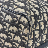 Christian Dior Vintage Black Trotter Boston Bag