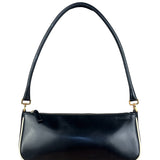 Prada Vintage Black Leather Pochette