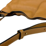 Loewe Brown Leather Flamenco Shoulder Bag