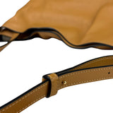 Loewe Brown Leather Flamenco Shoulder Bag