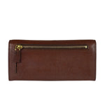Tom Ford Brown Leather Flap Bi-Fold Wallet