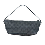 Gucci GG Black Canvas Pochette Handbag