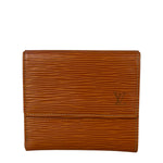 Louis Vuitton Brown Leather Elise Compact Wallet