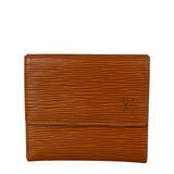 Louis Vuitton Brown Leather Elise Compact Wallet