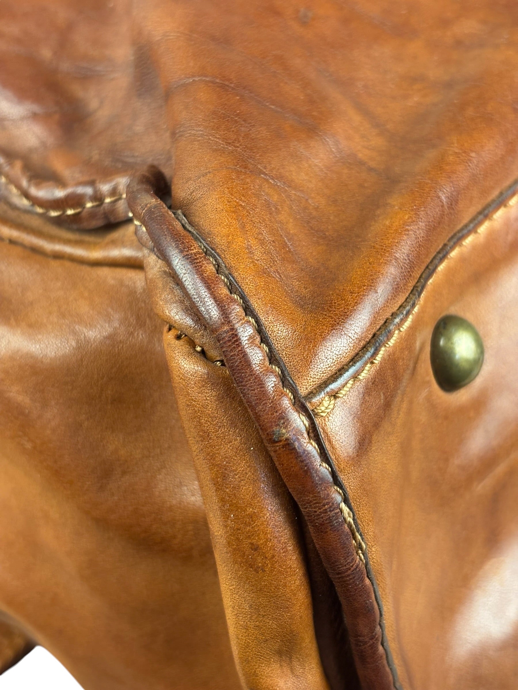 Campomaggi Brown Leather Messenger Bag