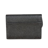 Christian Dior Black Bloom Flap Card Holder