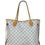 Louis Vuitton Damier Azur Neverfull Shoulder Bag GM