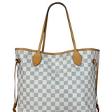 Louis Vuitton Damier Azur Neverfull Shoulder Bag GM