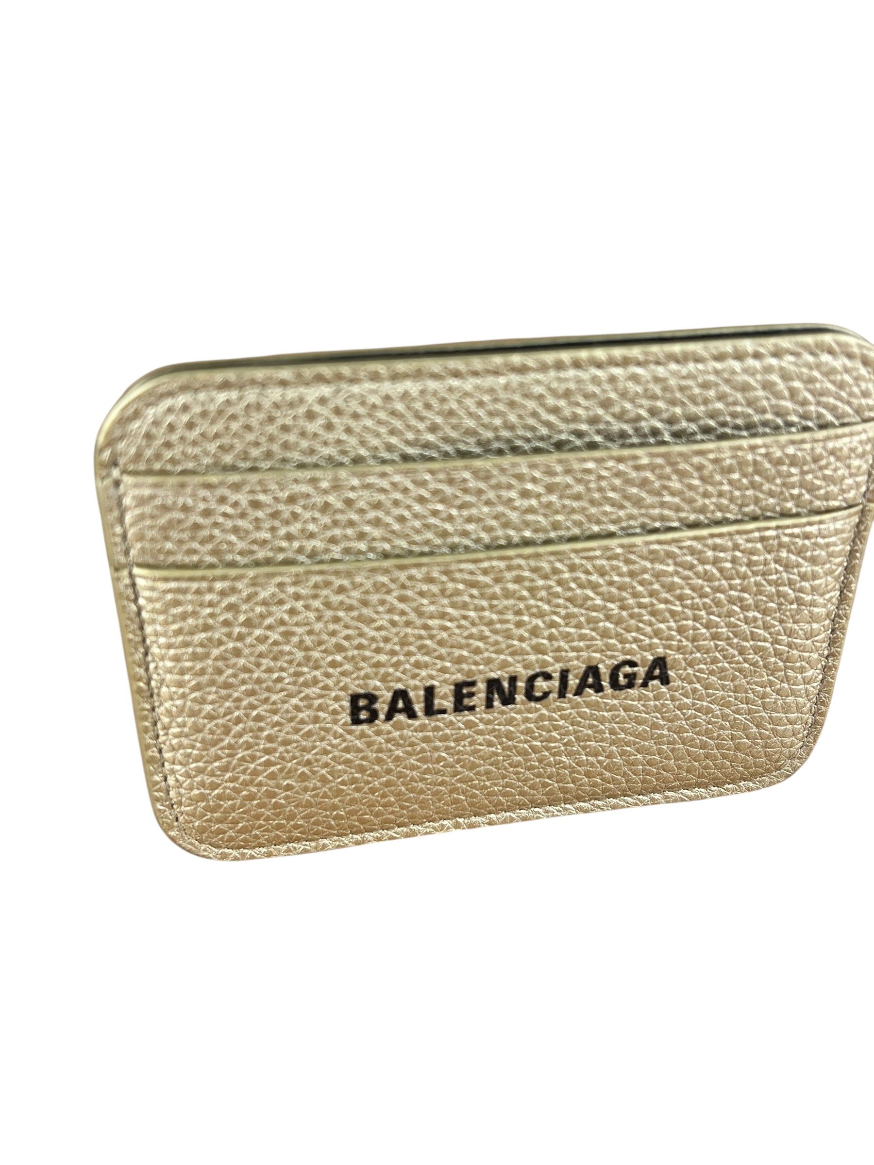 Balenciaga Metallic Cash Cardholder