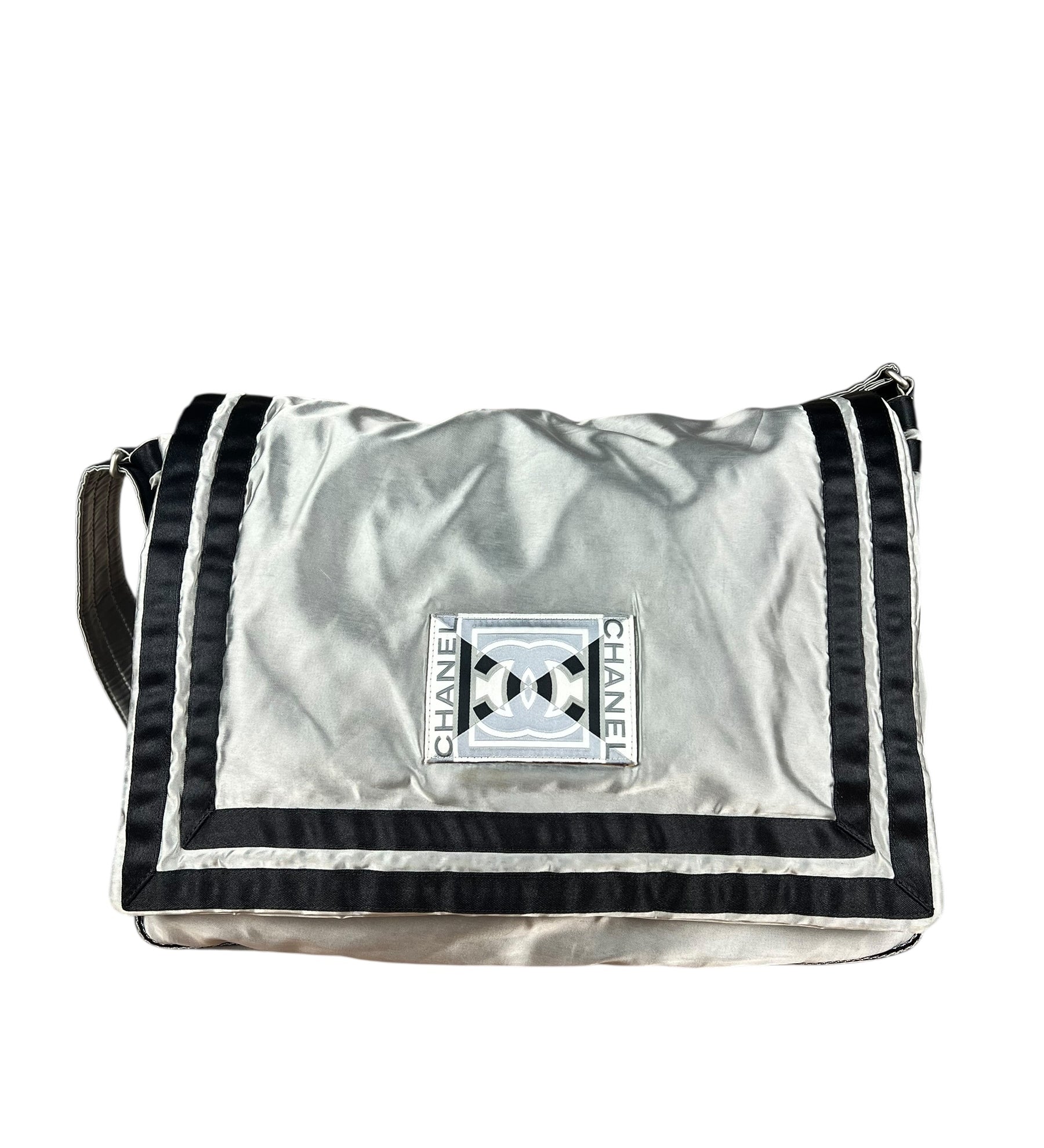 Chanel Sports Line Satin Messenger Bag